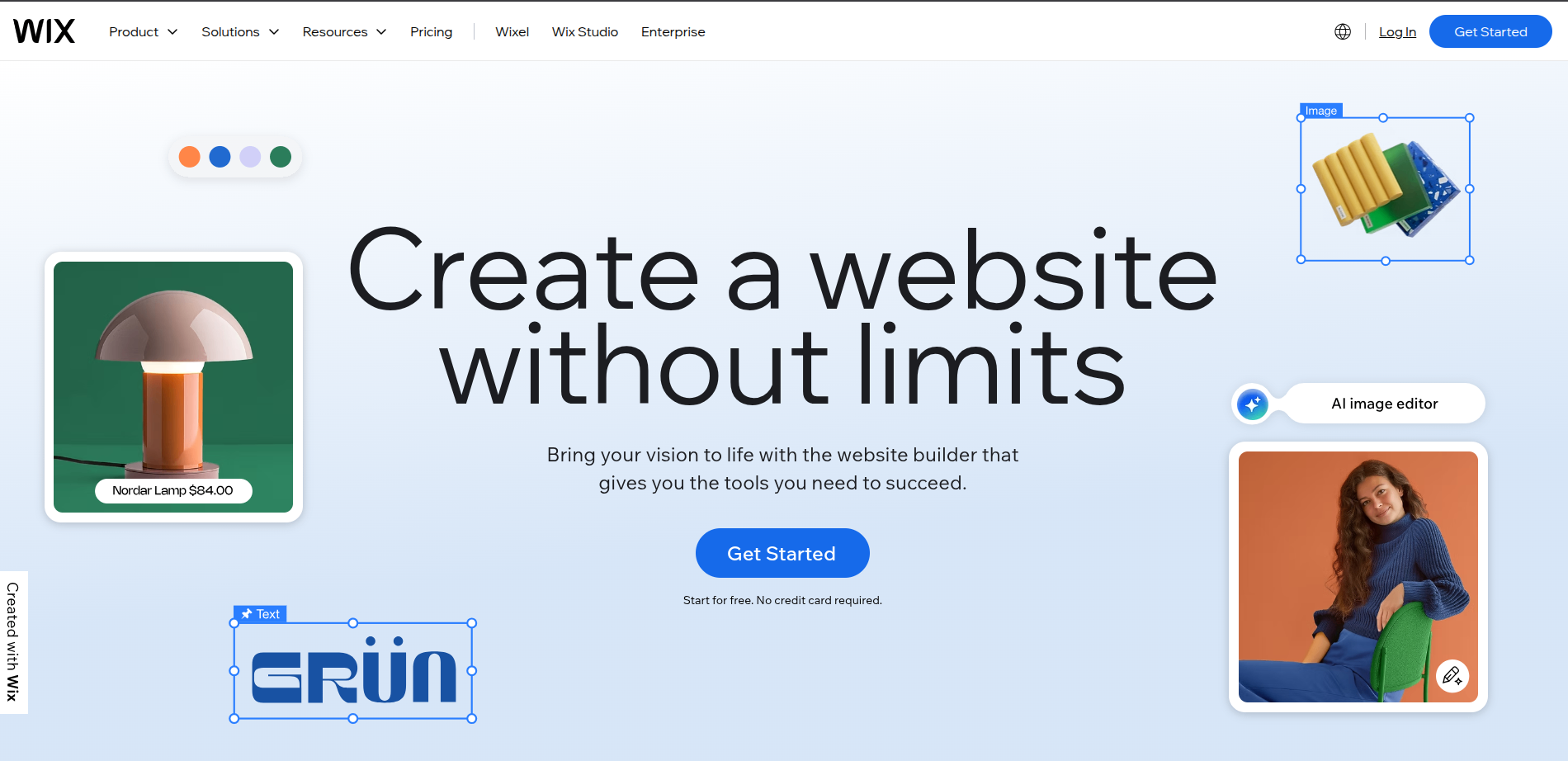 UTM tracking dashboard for Wix websites